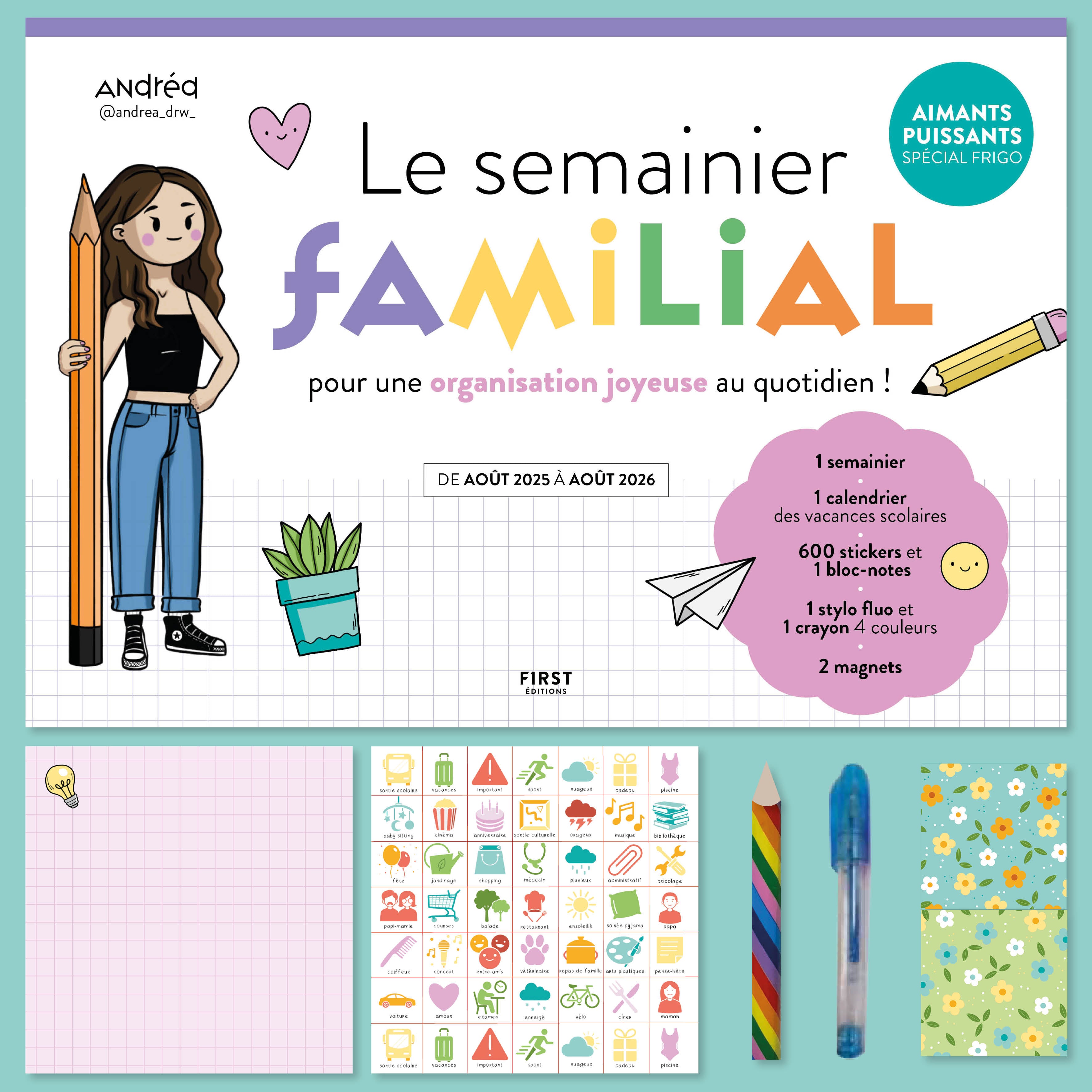 Le Semainier Familial d'Andréa