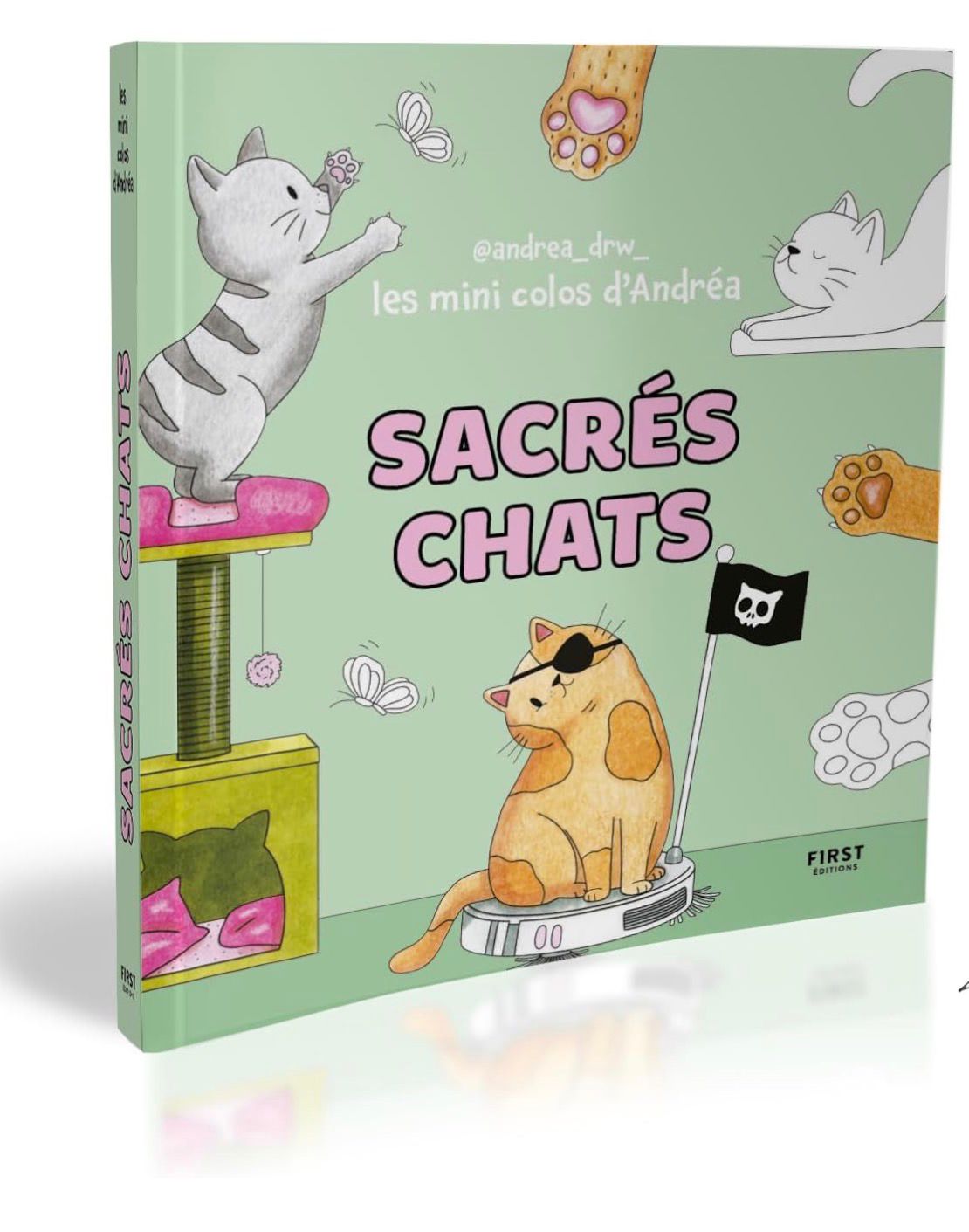 Sacrés chats par Andréa Draw